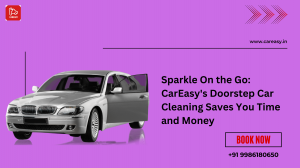 Sparkle On the Go: CarEasy's Doorstep Car Cleaning Saves You Time and Money